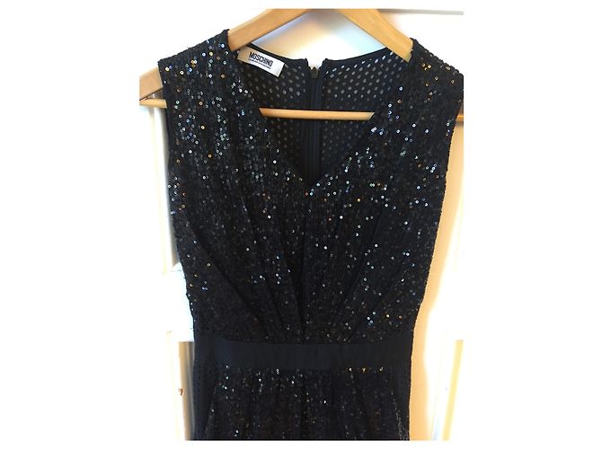 Moschino Kleid Schwarz T.36 - Ansicht 2
