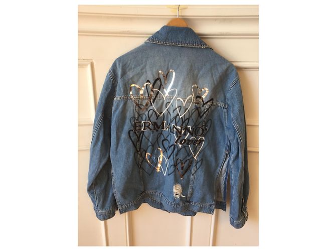 Chaqueta vaquera Ermanno Scervino T.34 Azul - vista 2