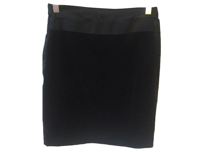 Falda Philosophy di Alberta Ferretti T.40 Negro - vista 6