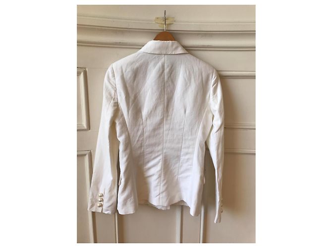 Giacca Ermanno Scervino bianca T.36 Bianco - vista 2