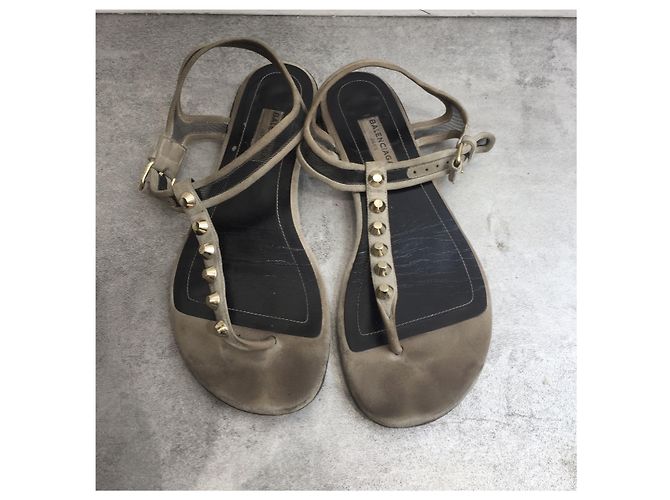 Sandali Balenciaga grigi T.36 Grigio - vista 2