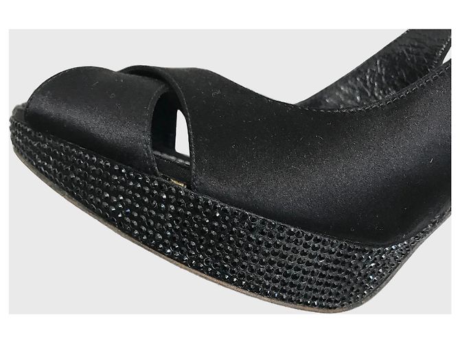 Rene Caovilla Sandalen schwarz T.37 - Ansicht 3
