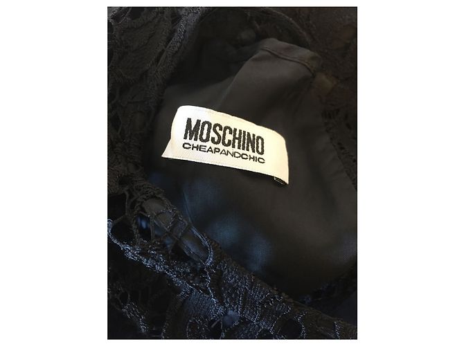 Moschino Kleid Schwarz T.38 - Ansicht 5