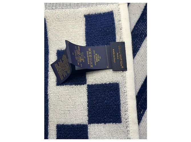 Hermès Toalha de praia Louis Vuitton Azul - vista 4