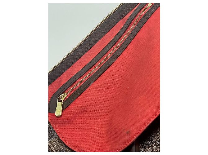 Borsa Louis Vuitton Speedy Bandouliere 35 Marrone - vista 10