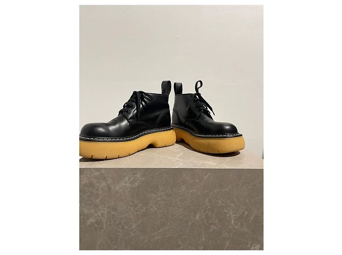 Botines Bottega Veneta Bounce T.36 Negro - vista 3