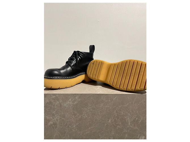 Botines Bottega Veneta Bounce T.36 Negro - vista 4