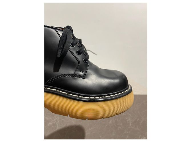Botines Bottega Veneta Bounce T.36 Negro - vista 6