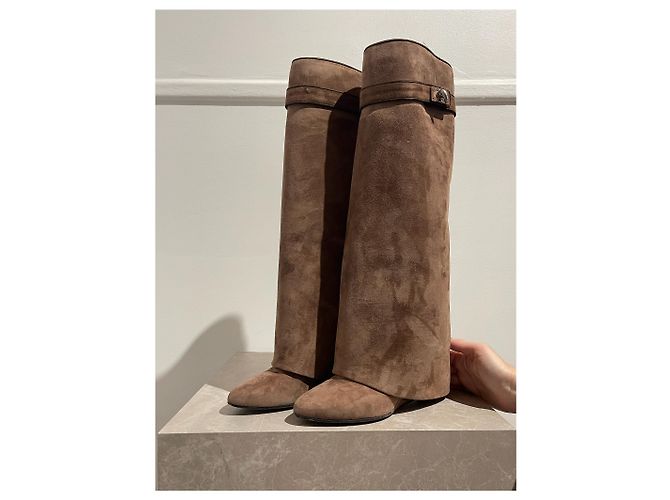 Givenchy Shark Stiefel braun T.37,5 - Ansicht 3