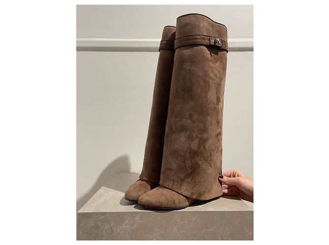 Givenchy Shark Stiefel braun T.37,5 - Ansicht 8