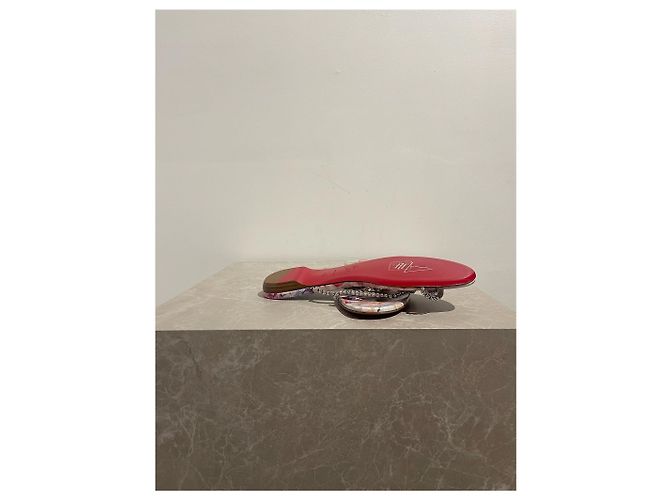Sandali Christian Louboutin argento T.39,5 - vista 3