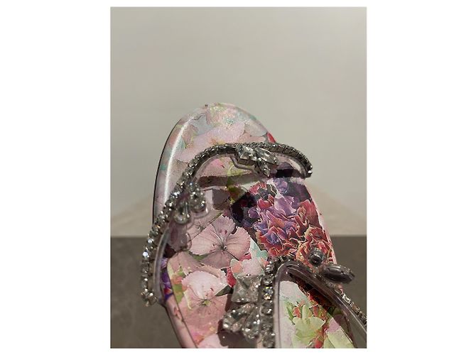 Sandali Christian Louboutin argento T.39,5 - vista 8