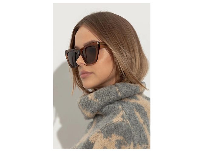 Autre Marque Gafas Saint Laurent SL 214 Kate Castaño - vista 2
