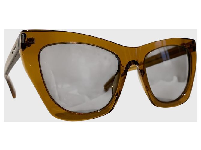 Autre Marque Gafas Saint Laurent SL 214 Kate Castaño - vista 6