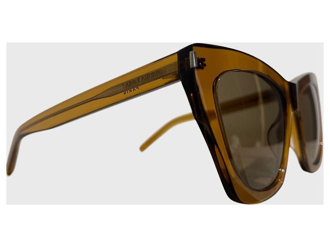 Autre Marque Gafas Saint Laurent SL 214 Kate Castaño - vista 7