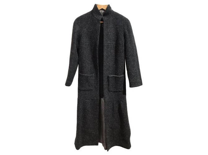 Abrigo Chanel gris T.34 - vista 9