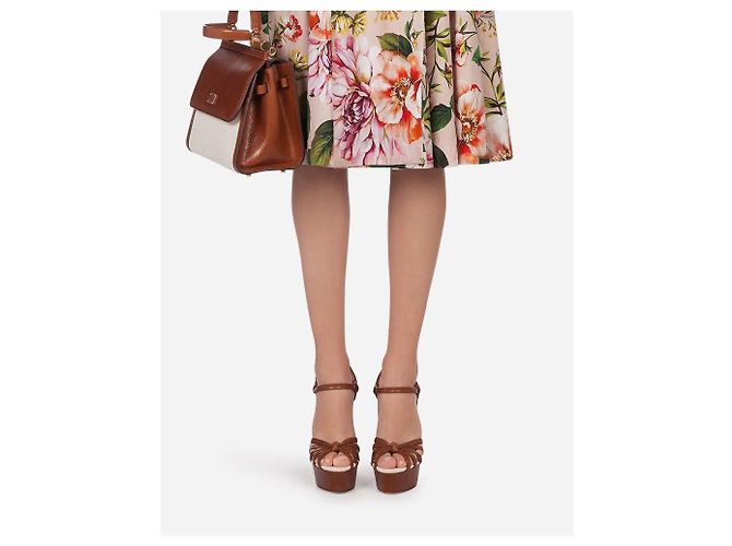 Sandali Dolce & Gabbana marroni T.38 Marrone - vista 2