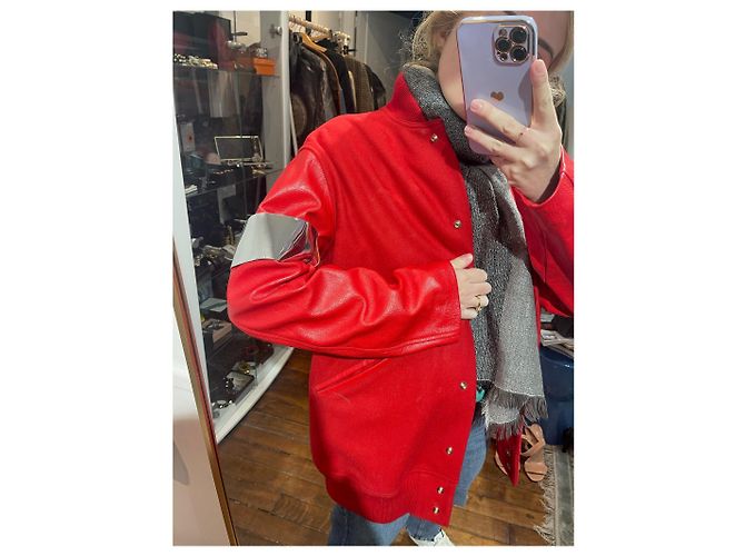 Maison Martin Margiela Blouson Maison Margiela T.36 Roja - vista 11