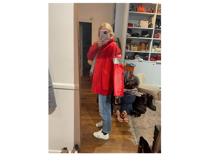 Maison Martin Margiela Blouson Maison Margiela T.36 Roja - vista 12