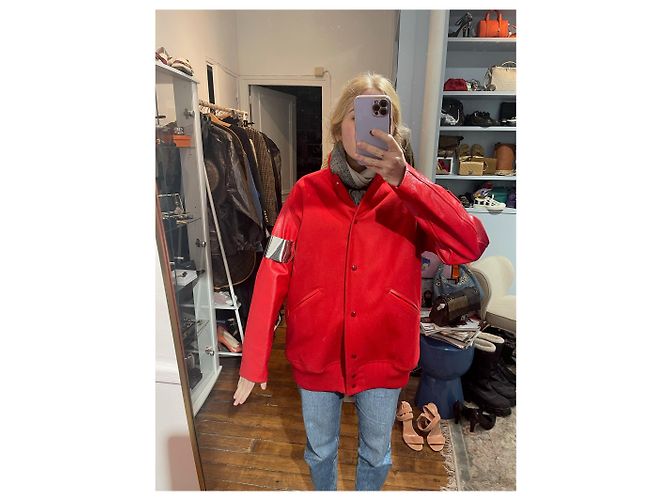 Maison Martin Margiela Blouson Maison Margiela T.36 Roja - vista 13