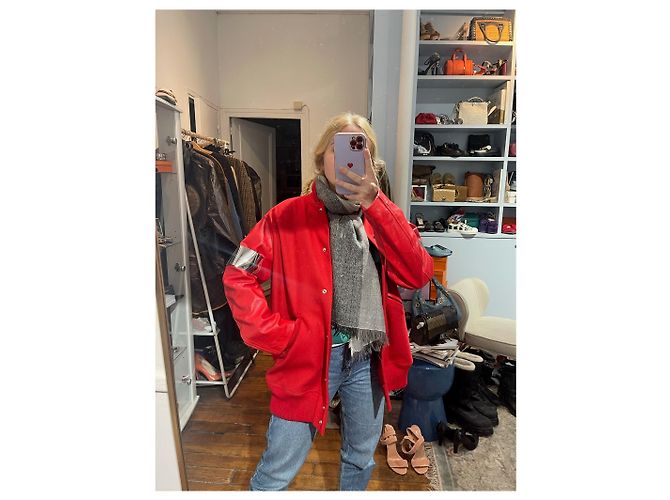 Maison Martin Margiela Blouson Maison Margiela T.36 Roja - vista 2