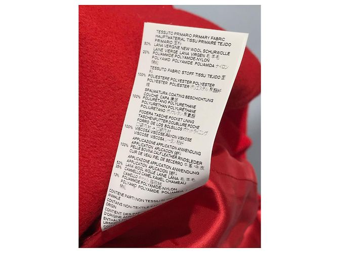 Maison Martin Margiela Blouson Maison Margiela T.36 Roja - vista 9