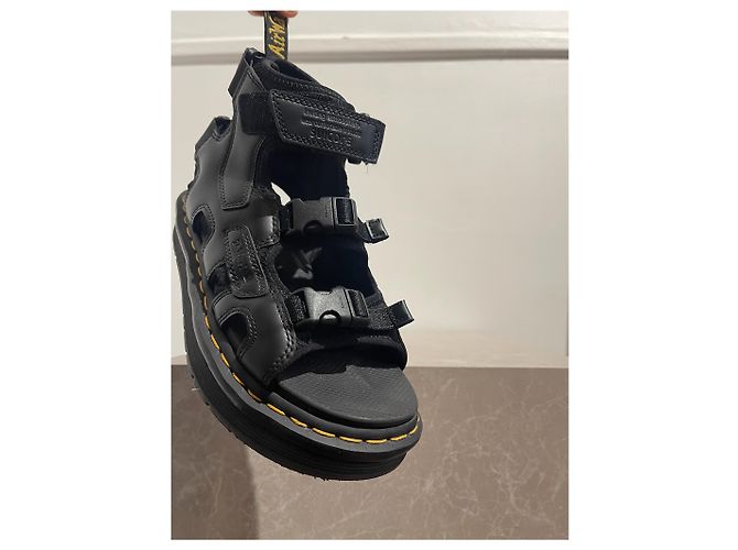 Dr. Martens Sandali Suicoke Boak x Dr.Martens T.38 Nero - vista 11