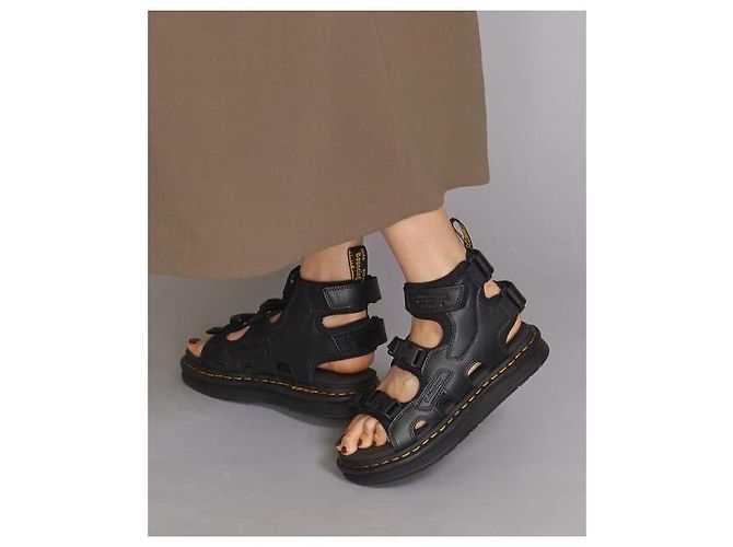 Dr. Martens Sandali Suicoke Boak x Dr.Martens T.38 Nero - vista 2