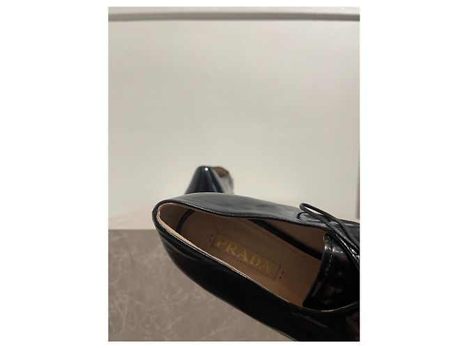 Derbies Prada noires T.40 - vue 7