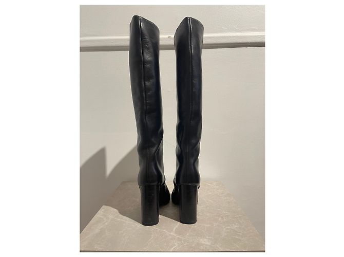 Botas Bottega Veneta negras T.37 Negro - vista 3