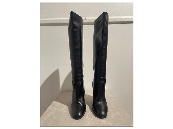 Botas Bottega Veneta negras T.37 Negro - vista 5