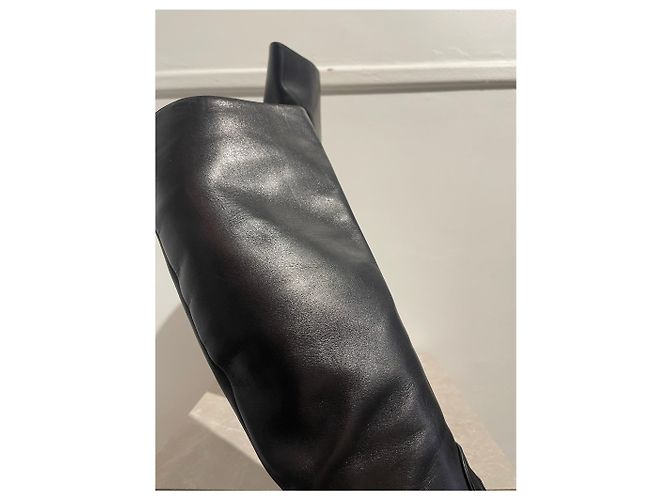 Botas Bottega Veneta negras T.37 Negro - vista 8