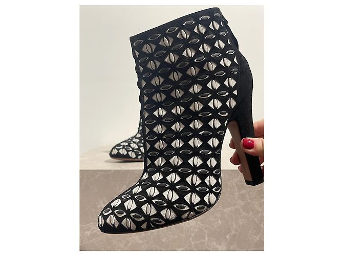 Alaïa Botines Alaia negros T.39 - vista 4
