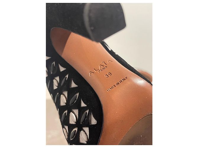Alaïa Botines Alaia negros T.39 - vista 8