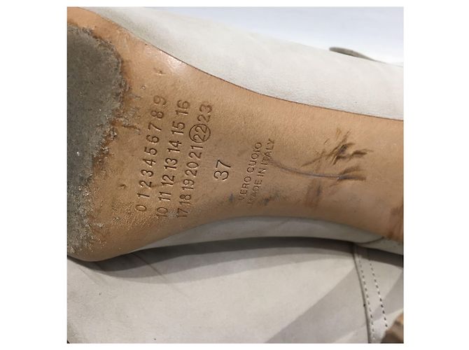 Maison Martin Margiela Botas Maison Margiela Beige T.37 - vista 6