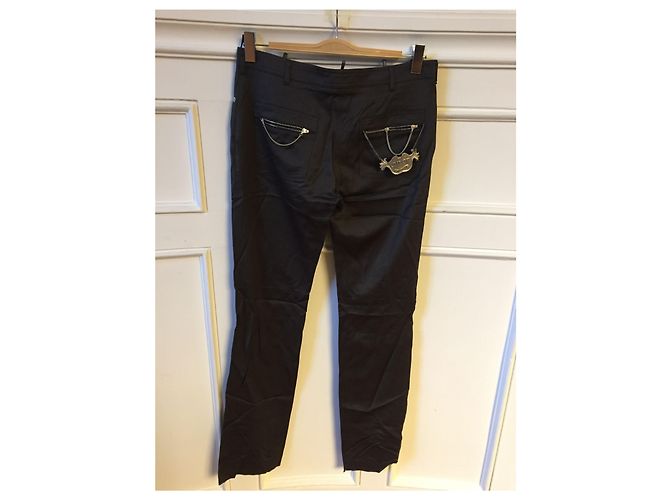 Pantalones Chloé marrón T.40 Castaño - vista 2