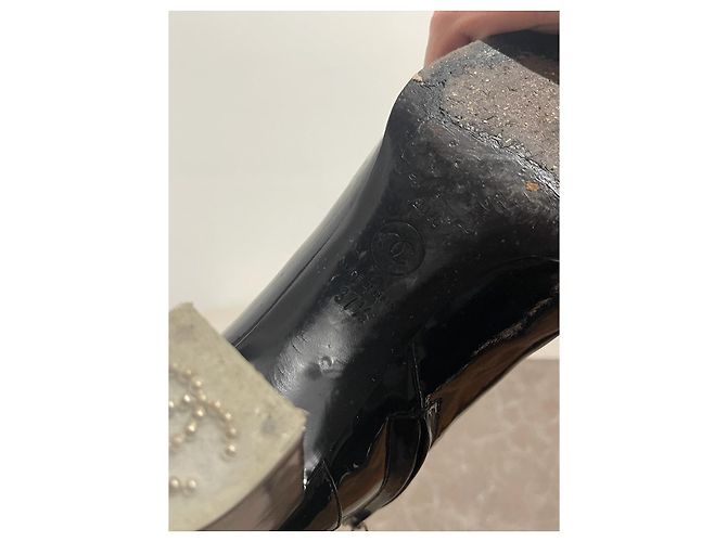 Botines Chanel negros T.37,5 - vista 10