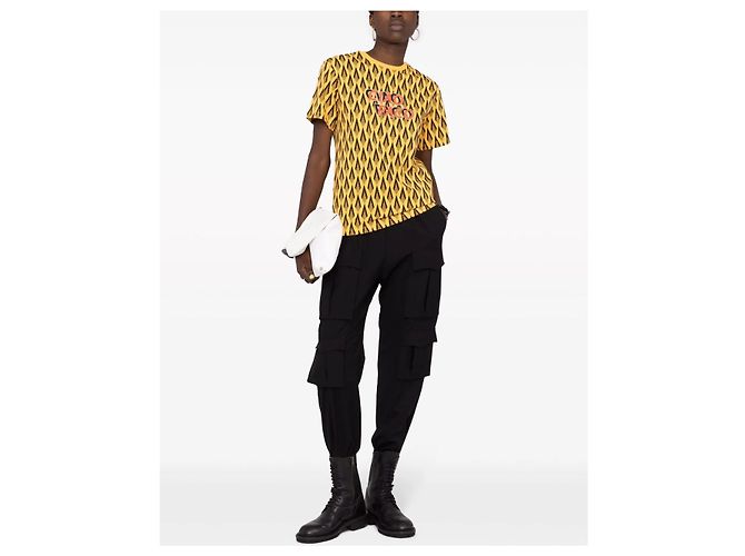 Camiseta Paco Rabanne amarilla T.S Amarillo - vista 2