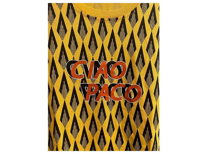 Camiseta Paco Rabanne amarilla T.S Amarillo - vista 3
