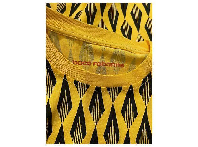 Camiseta Paco Rabanne amarilla T.S Amarillo - vista 5