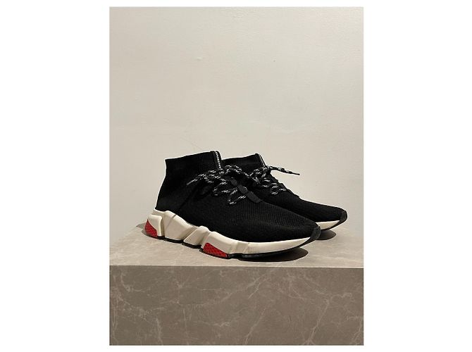 Sneakers Balenciaga Speed Trainer T.43 Nero - vista 2