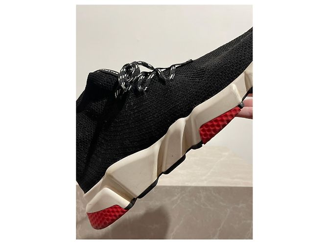 Sneakers Balenciaga Speed Trainer T.43 Nero - vista 6