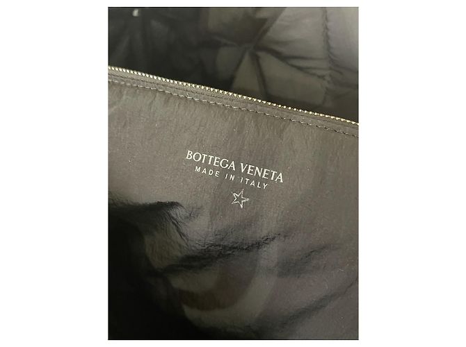 Borsa Bottega Veneta Tote Puffer Nero - vista 8