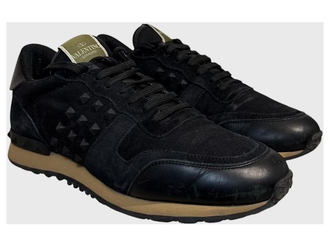 Valentino Garavani Valentino Rockrunner Sneaker T.41 Schwarz - Ansicht 2