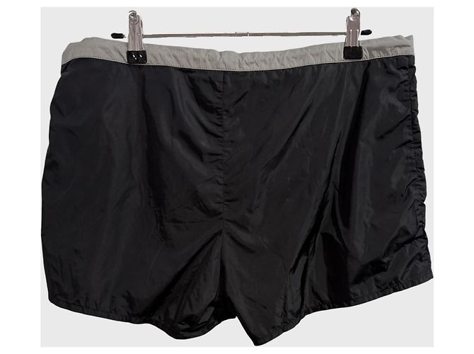 Pantaloncini da bagno Prada neri T.48 Nero - vista 2