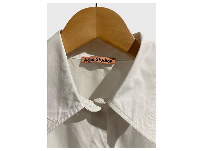 Camisa Acne Studios blanca T.38 Blanco - vista 2