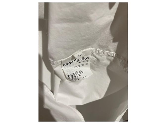 Camisa Acne Studios blanca T.38 Blanco - vista 4