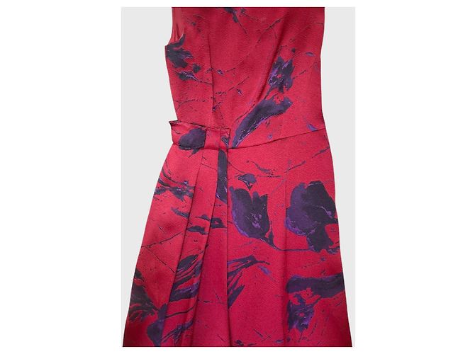 Vestido Carolina Herrera rojo T.34 Roja - vista 3