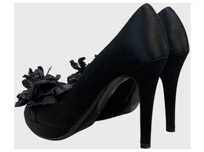 Valentino Garavani Décolleté Valentino nere T.37 Nero - vista 5
