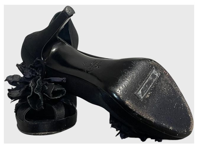 Valentino Garavani Décolleté Valentino nere T.37 Nero - vista 8